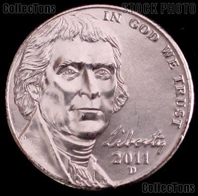 2011-D Jefferson Nickel Gem BU (Brilliant Uncirculated)