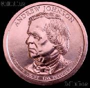 2011-P Andrew Johnson Presidential Dollar GEM BU 2011 Johnson Dollar