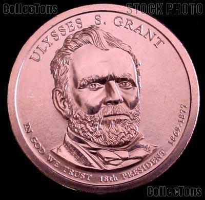 2011-D Ulysses S Grant Presidential Dollar GEM BU 2011 Grant Dollar