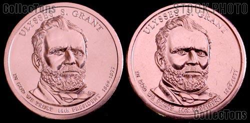 2011 P & D Ulysses S Grant Presidential Dollar GEM BU 2011 Grant Dollars