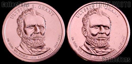 2011 P & D Ulysses S Grant Presidential Dollar GEM BU 2011 Grant Dollars