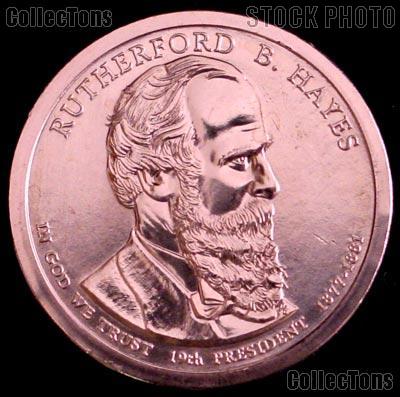 2011-P Rutherford B Hayes Presidential Dollar GEM BU 2011 Hayes Dollar