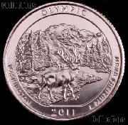 2011-D Washington Olympic National Park Quarter GEM BU America the Beautiful