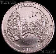 2011-D Oklahoma Chickasaw National Park Quarter GEM BU America the Beautiful