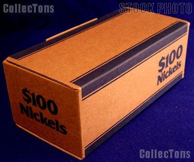 Corrugated Cardboard Coin Transport Box for Nickel Rolls