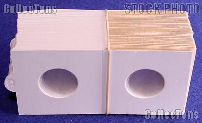 1000 2x2 Bulk Supersafe Self-Adhesive Paper Coin Flips for Nickels