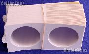 100 2x2 Bulk Supersafe Self-Adhesive Paper Coin Flips for Large Dollars