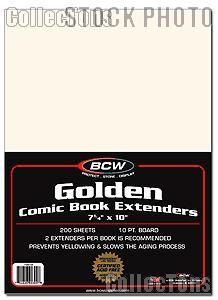Golden Age Comic Book Extenders - Pack of 200 by BCW