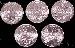 2011 National Park Quarters Complete Set Philadelphia (P) Mint  Uncirculated (5 Coins)PA, MT, WA, MS, OK