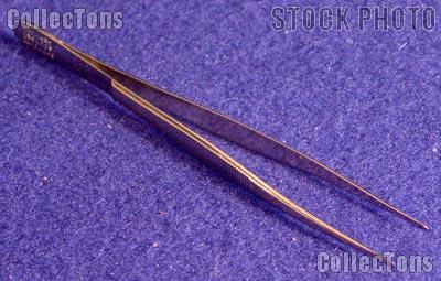 Showgard Professional Stamp Tongs 4 5/8" 901 Point Tip Tweezers