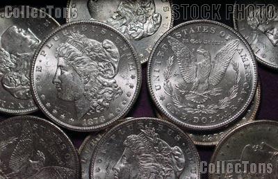 1878-S Morgan Silver Dollars - AU+ Condition