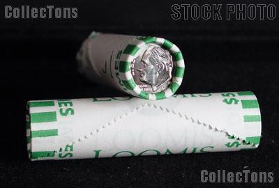 2013-D Roosevelt Dime Bank Wrapped Roll 50 Coins Gem BU
