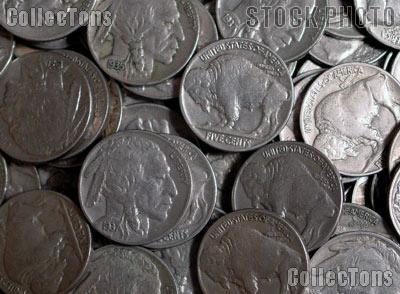 Buffalo Nickels with Full Horn