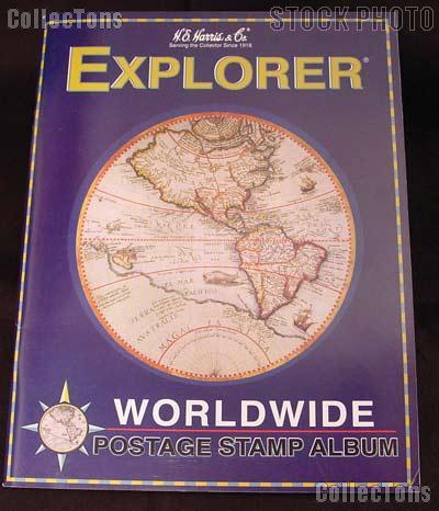 Harris Explorer Worldwide Postage Stamp Album