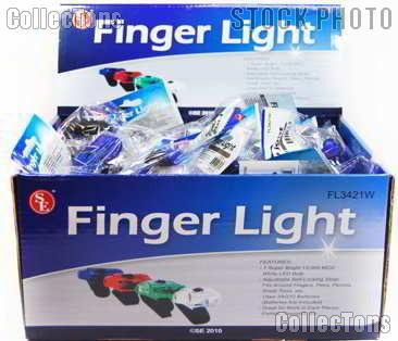 Single White Bulb LED Finger Light, pack of 72