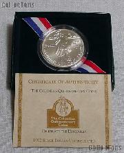 1992-D Christopher Columbus Qunicentenary BU Commemorative Silver Dollar