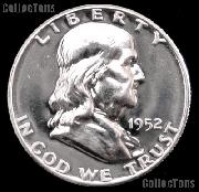 1952 Franklin Silver Half Dollar GEM PROOF 1952 Franklin Half Dollar