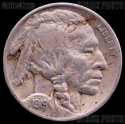 1919-S Buffalo Nickel G-4 or Better Indian Head Nickel