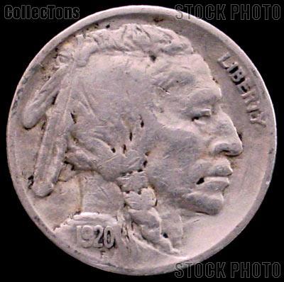 1920-D Buffalo Nickel G-4 or Better Indian Head Nickel