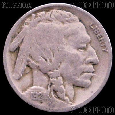 1924-D Buffalo Nickel G-4 or Better Indian Head Nickel