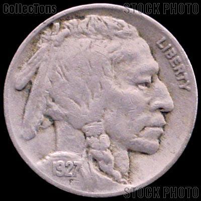 1927-D Buffalo Nickel G-4 or Better Indian Head Nickel