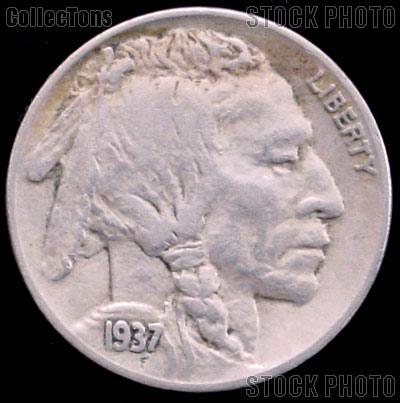 1937 Buffalo Nickel G-4 or Better Indian Head Nickel