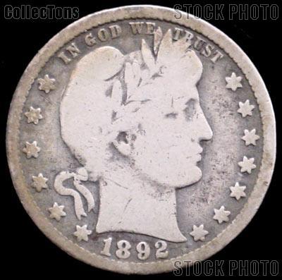 1892-O Barber Half Dollar G-4 or Better Liberty Head Half Dollar
