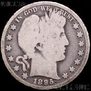 1895 Barber Half Dollar G-4 or Better Liberty Head Half Dollar