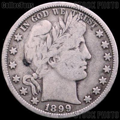1899-O Barber Half Dollar G-4 or Better Liberty Head Half Dollar
