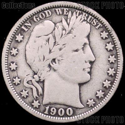 1900-O Barber Half Dollar G-4 or Better Liberty Head Half Dollar