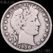 1900 Barber Half Dollar G-4 or Better Liberty Head Half Dollar