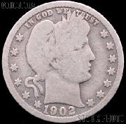 1902 Barber Half Dollar G-4 or Better Liberty Head Half Dollar