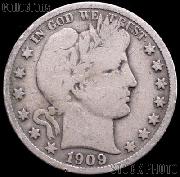 1909 Barber Quarter G-4 or Better Liberty Head Quarter