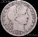 1909 Barber Half Dollar G-4 or Better Liberty Head Half Dollar