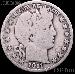 1911 Barber Half Dollar G-4 or Better Liberty Head Half Dollar