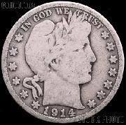 1914-S Barber Half Dollar G-4 or Better Liberty Head Half Dollar