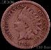 1860 Indian Head Cent Variety 2 Oak Wreath w/ Shield G-4 or Better Indian Penny