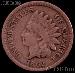 1862 Indian Head Cent Variety 2 Oak Wreath w/ Shield G-4 or Better Indian Penny