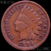 1894 Indian Head Cent Variety 3 Bronze G-4 or Better Indian Penny