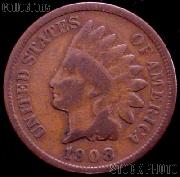 1908-S Indian Head Cent Variety 3 Bronze G-4 or Better Indian Penny