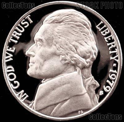 1979-S Jefferson Nickel Type 2 PROOF Clear S Coin
