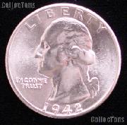 1942-S Washington Silver Quarter Gem BU (Brilliant Uncirculated)
