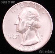 1948-D Washington Silver Quarter Gem BU (Brilliant Uncirculated)