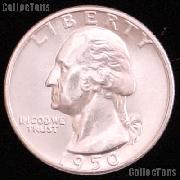 1950-D Washington Silver Quarter Gem BU (Brilliant Uncirculated)