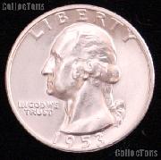1953-D Washington Silver Quarter Gem BU (Brilliant Uncirculated)
