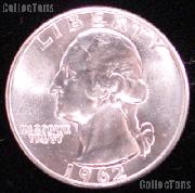 1962 Washington Silver Quarter Gem BU (Brilliant Uncirculated)