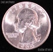 1964-D Washington Silver Quarter Gem BU (Brilliant Uncirculated)