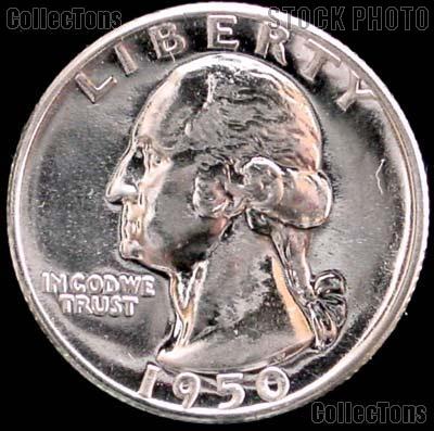 1950 Washington Quarter SILVER PROOF 1950 Quarter Proof Coin