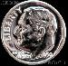 1950 Roosevelt Dime SILVER PROOF 1950 Dime Silver Coin