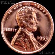 1953 Wheat Penny Lincoln Wheat Cent Gem PROOF RED